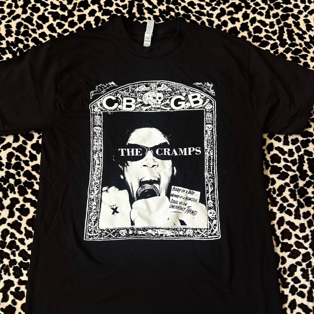 The Cramps  Vintage  CBGB Flyer Tee
